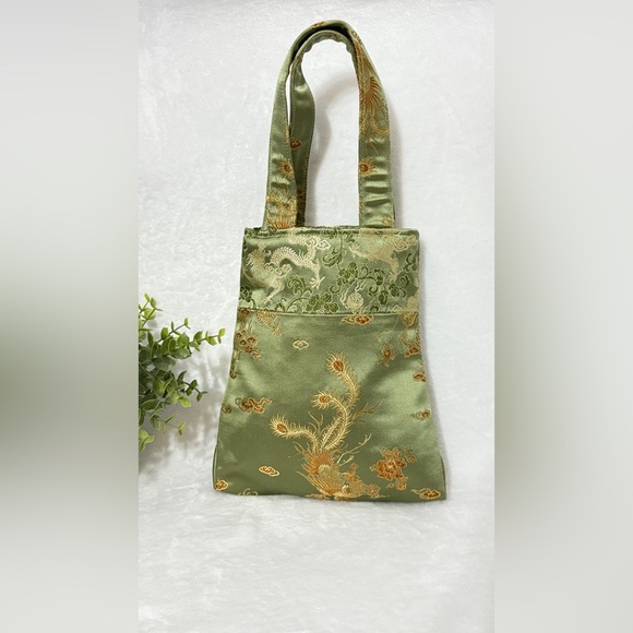 Asian Oriental Beautiful Handbag Purse - Picture 5 of 12